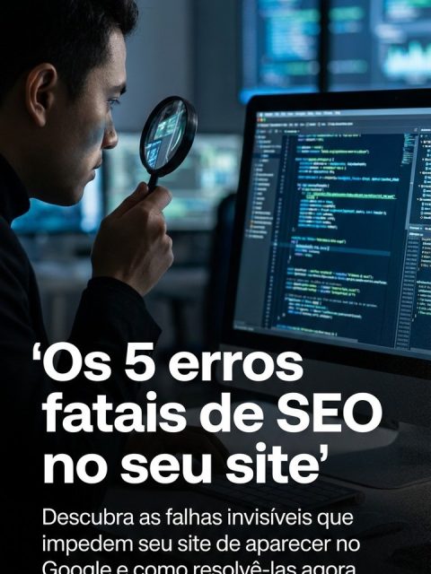 Seu site está invisível no Google? 🕵️‍♀️ Descubra AGORA os 5 erros fatais de SEO que estão sabotando o crescimento do seu negócio e como virar o jogo!
Muitos empreendedores iniciantes investem paixão e tempo em seus projetos digitais, mas acabam tropeçando em detalhes técnicos que afastam tanto o Google quanto os clientes. Conteúdo incrível merece ser encontrado, e para isso, é crucial entender as falhas que impedem seu site de brilhar.
Este carrossel é o seu guia rápido para identificar e corrigir os equívocos mais comuns, desde palavras-chave ignoradas até a lentidão que faz qualquer visita desistir. Pare de perder tráfego e comece a ranquear como um profissional!
Salva este post para consultar sempre que for otimizar seu site e marque um amigo empreendedor que precisa ver isso! ✨#SEOparaIniciantes #ErrosDeSEO #OtimizacaoDeSites #otimizzai